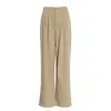 Casual brede beenbroek vrouwelijke hoge taille broek met zakken vrouwen mode lente zomer grote maten 210521