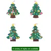 DIY feutre arbre de Noël enfants jouets artificiel arbre de Noël tenture murale ornements maison décoration de Noël cadeau de Noël à propos de GGB2402