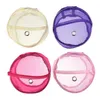 Knitting Yarn Storage Bag Case Yarn Drum Women Crochet Hook Thread Pouch Round Mesh DIY Knitting Crochet Tote Bags T2I52849