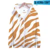 Men's Hoodies Streetwear Women Pullovers Tops Leopard Print Zipper Sweater Jumper Sweatshirt Winter Hem Hoody Shirts Men's &