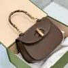 Розовый Sugao Women Tote Mag Sack Sweambody Bags Madgs Luxury Высококачественный подлинный кожаный кошелек модный дизайнер магазин бамбук Bamboo Bag AV-155