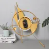 Muurklokken Nordic licht luxe woonkamer mode creatieve horloge moderne swing art Chinese stijl stille decoratieve klok