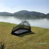 Type de tunnel de tente de camping en plein air ultra-léger pour 2 personnes Prévention des tempêtes de pluie