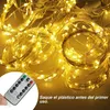 Strings Remote Control Christmas Decorations Curtain String Light 3 Meter LED Fairy Lamp Wedding Home Indoor DecorationLED