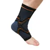 Support de cheville orthèse manchon de Compression élastique respirant pour la récupération douleur articulaire panier pied chaussettes de sport 1 PC