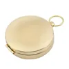 Portable Brass Pocket Compass Outdoor Gadgets Sports Camping Fluorescence Navigation Camping Tools 2021