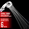 Soffione doccia Turbo a 3 modalità Soffione doccia a getto regolabile Soffione doccia pressurizzato Soffione doccia ad alta pressione per bagno Spa H1209