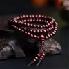Jonc Bracelet à Perles Homme Perlé Multirang simple Rétro Vintage Bijoux en bois Noir Jaune Rouge pour Plein Air Quotidien Raym22
