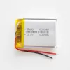 Modelo 603040 3.7V 800mAh Lithium polímero li-po recarregável bateria para mp3 mp4 dvd pad telefone celular GPS Power Bank Câmera E-Books Recoder