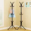 Clothing & Wardrobe Storage Big 175CM 12 Hooks Hanging Pole Coat Hat Metal Rack Organizer Hanger Hook Stand For Purse Clothes Jacket Handbag