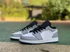 Jumpman 1 Low OG 1s Mens Basquete Sapatos Chicago Black Cyber Quebrado Encosto UNC 1s Cactus Jack Criado Toe Smoke Grey Shadow Homens Mulheres Treinadores Esportes Sapatilhas