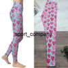Hot Pink Love Pants Sexy Slim Leggings For Girls Workout Set Sport Clothes Leggings 2022 Jeggings Femme