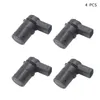 Caméras de recul de voiture Caméras Capteurs de stationnement 4pcs PDC ABS Noir Capteur Reverse Bumper Buzzer Professional Tool Assist 4F23 15K859 Durable