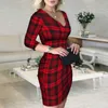 Women Elegant Work Wear Slim Fit Mini Casual Dress V-Neck Colorblock Contrast Color Leopard Striped Sequins Bodycon Dress 210514