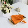 Guardanapos de pano duráveis ​​coloridos personalizáveis, placemat da tela reusável, para a decoração da mesa de jantar da cozinha, serviço do restaurante do hotel