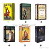 WholesaleSmith Waite 78 fogli / set Shadowscapes Tarocchi Mazzo di carte da gioco con scatola colorata Versione inglese 6 stili