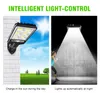 Solar Street Light COB LED Wall Lamp PIR Motion Sensor Waterproof Outdoor Garden Lights Remote Control