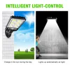 18led 72COB 30COB Solar Wall Light PIR Sensor Sensor Control 3 Modes Waterproof Outdoor Garden Lights Remote Control