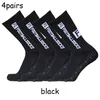 4pairs/set FS Football Grip Non-slip Sports Professional Competition Rugby Soccer Socks Men and Women