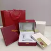 Calidad superior con caja 4 Estilo Clásico Relojes para mujer Mujeres 27 mm Cuarzo Dial romano Acero inoxidable Oro amarillo Rosa Damas Bra213a