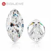 Gigajewe White D Color Marquise Cut VVS1 Moissanite Diamond 0.5-3ct voor Sieraden Making Machine Cut