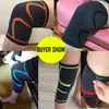 Fitness Hardlopen Fietsen Knie Compressie Pad Mouw Basketbal Volleybal Protector Steunbraces Elastische Nylon Sport Elleboogbeschermers