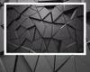 papel de parede Custom wallpaper fashion 3d photo mural stereo geometric abstract gray triangles background wallpaper