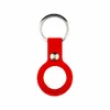 Soft TPU Silikon Skyddsfall för Airtag Anti-Lost Device Finder Keychain Tracker Protect Cover med Spänne Scratch Beständig Ha Retail Box MQ50