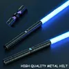 80cm Lightsaber Toy Charging Two In One Switchable Lighting And Sound Metal Handle Cosplay Stage Props RGB Lightsaber60969858041505