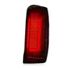 2 pcs carro estilo pickup taillight levou lâmpada traseira drl sinal de freio reverso para mitsubishi l200 triton 2019 2020 2021 luz da cauda