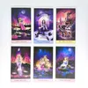 Crystal Vision Tarot Cartões e PDF Divinate Divination Deck Deck Entertainment Board Game Suporta Atacado 78 PCs / Box