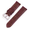 Watch Bands 20mm 22mm 24mm 26mm Genuine Leather Strap Men Women Retro Wrist Band Bracelet Watchband Accessories Hele22