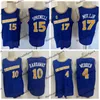 Camisas de basquete Mi08 Vintage 1993-94 10 Tim Hardaway 4 Chris Webber 17 Mullin 15 Latrell Sprewell Camisas costuradas