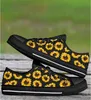 Casual Flat Ladies Shoes Woman Yellow Floral Brand Design Sunflower Print Classic White Vulcanize Canvas Female Shoe Y0907