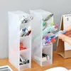 Creative Drawer Desk Desk Sundles для хранения коробки для хранения Организатор настольных макияжа косметические инструменты офисные канцтовары для канцелярских принадлежностей