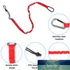 3 PCS Segurança Bungee Tether Ferramenta Cordão com Carabiner Gancho Ajustável Loop Nylon Corda Retrátil Cordão Cordão De Escalada