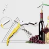 Mode Seahorse Red Wine flaskor Öppnare Corkscrew Keychain Multifunktion Hippocampal Bottle Opener Cerier Gives Kniv Favor Gavon