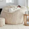Krzesło Pokrywy Leniwe Worki Bean Sofa Pokrywa do salonu Lounger Seat Couch Krzesła Cloth Puff Tatami Asiento