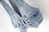 Koreanische dünne Frauen ärmellose Jacke Knopf kurze Denim Weste weibliche Sommer dünne Weste Jeans feminine Mantel hohe Qualität 210817