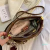 Sacs de soirée Plis Designer Sac à bandoulière en cuir PU pour femmes Tendance Marque Mode Sacs à main à bandoulière Femme Voyage Cross Body ~