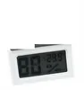 Termometro LCD digitale integrato aggiornato Igrometro Temperatura Umidità Tester Frigorifero Congelatore Monitor Monitor nero bianco