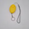 Yumurta Şekli Kendini Savunma Alarm Parti Kız Kadın Güvenlik Uyarı Korumak Kişisel Güvenlik Çığlık Loud Anahtarlık Sistemi 5 Renkler FHL378-WY1558