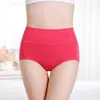 3 Pieces/Lot Cotton Pantie Briefs High Waist Control Abdomen Slimming Shapewear Knickers Female Postpartum Recovery Tummy 210730