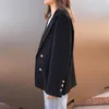タイドプラスサイズポケットブレザー女性服2021秋のファッションルーズノッチカラーフルスリーブマッチオールコートZP3498女性スーツブレザー