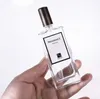 Flacone spray da 50 ml di alta qualità Flacone spray vuoto quadrato in vetro riutilizzabile Profumo Fragranza Profumo Pompa Nebbia fine Atomizzatore Contenitore per liquidi SN