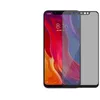 Xiaomi A3 Poco M3 Pro 5G Redmi 10X 4G 5G 100PCS /ロットのための抗スパイプライバシー全カバー強化ガラスプロテクターシルク