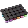 Polvere acrilica 24 colori outils punte per nail art sculture Design Dust Design Design Design 3D DropLitter Drop Manicure15184599
