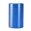 Portable Jar Tea Tin Box Titanium Aluminum Alloy Small Cylinder Sealed Cans 45*70mm Coffee Tea Tin Mini Container Storage Boxes LLF8620