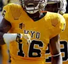 College tröjor Wyoming Cowboys 6 Xazavian Valladay 12 Sean Chambers 17 Raghib Ismail Jr 18 Tyler Vander Waal Custom Football Stitched7655524