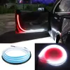 Bandes lumineuses de bienvenue de porte de voiture style stroboscope automatique clignotant atmosphère ambiante lumières sécurité 12V LED lampe d'avertissement d'ouverture